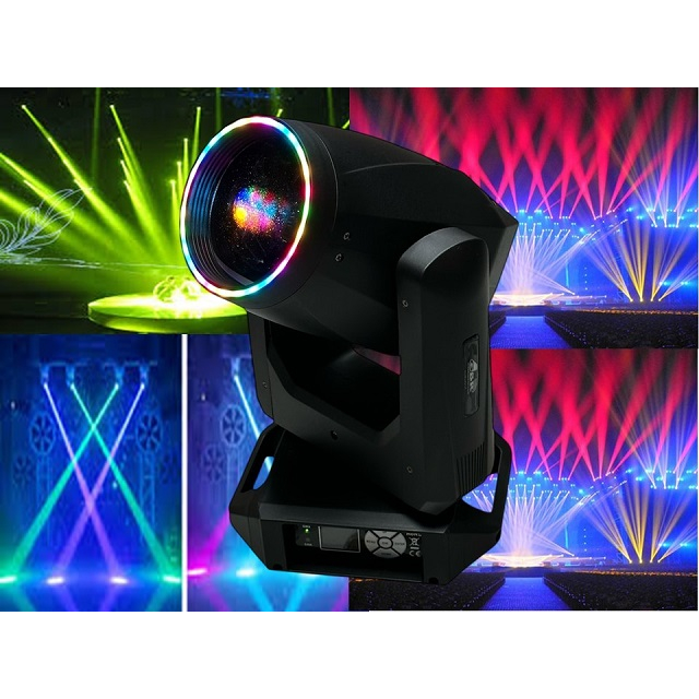 CABEZAL-GBR-PLATINUM-250-COMPACT-WEB-4 Gbr Platinum 250 15 Colores 17 Gobos Dmx Alta Potencia - Imagen 1
