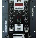 Consola Mixer Moon Audio Pro Mdj206usb Usb Mp3 2 Ch 4 Lineas