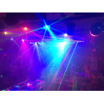 Doble Barra Efecto Mini Spider 8 Leds De 3w. Original Big Dipper Lm30a - Imagen 4