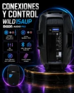 Parlante Moon Audio Wild15aup Con Bluetooth Negro - Imagen 3