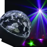 Media Esfera Led Audioritmica Efecto 6 Leds X 1w. Rgbwap Dj
