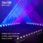 Barra Movil Led Rgbw Big Dipper L1015 10x15w. 4 En 1 Dmx - Imagen 3