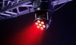 Cabezal Movil Led Alfie Wash 7 Leds De 8 Watts Rgbw Tecshow - Imagen 5