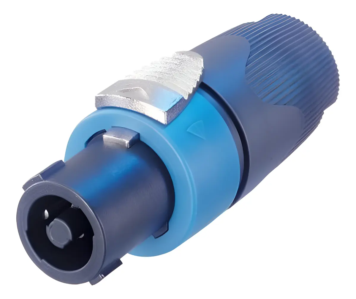 D_NQ_NP_2X_782678-MLA93500685739_092025-F Ficha Speakon Macho A Cable De 4 Contactos Marca Cablelab Modelo Clc-s4mc Excelente Calidad - Imagen 1