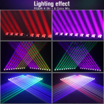 Barra Movil Led Rgbw Big Dipper L1015 10x15w. 4 En 1 Dmx - Imagen 5