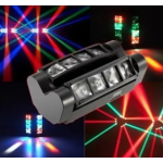 Doble Barra Efecto Mini Spider 8 Leds De 3w. Original Big Dipper Lm30a - Imagen 3