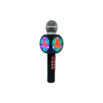 Microfono Senon Q10 Negro Bt Fm Usb Bateria Estuche Karaoke