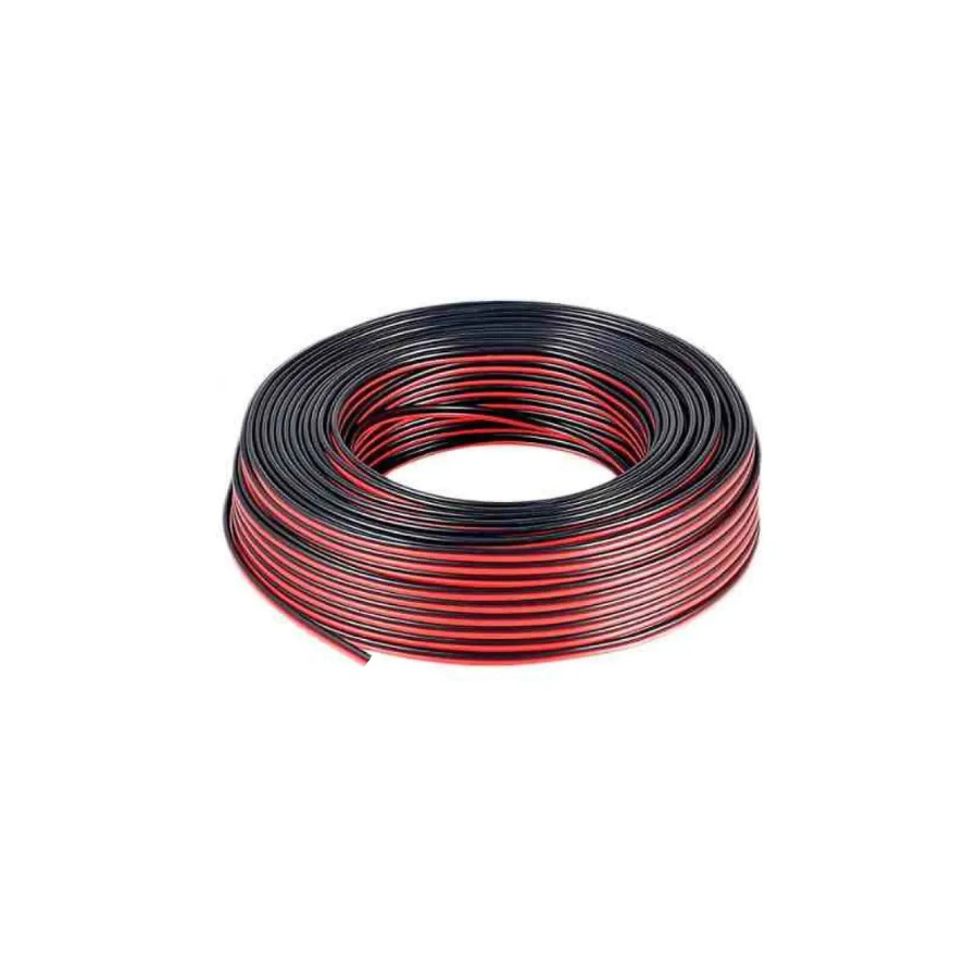 Diseño sin título (2) Rollo De Cable Bafle X 100 Metros Rojo Y Negro 2 X 2,5 Mm. - Imagen 1