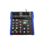 Mixer Moon Mx4 Consola Sonido 4 Ch 99 Efectos Bt Mp3 Usb Eq