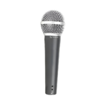 Microfono Mano Cable Dinámico Karaoke Ampro Tdm-58 + Pipeta