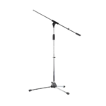 Pie Microfono Gbr Ms 800 Jirafa Liviano Negro Soporte