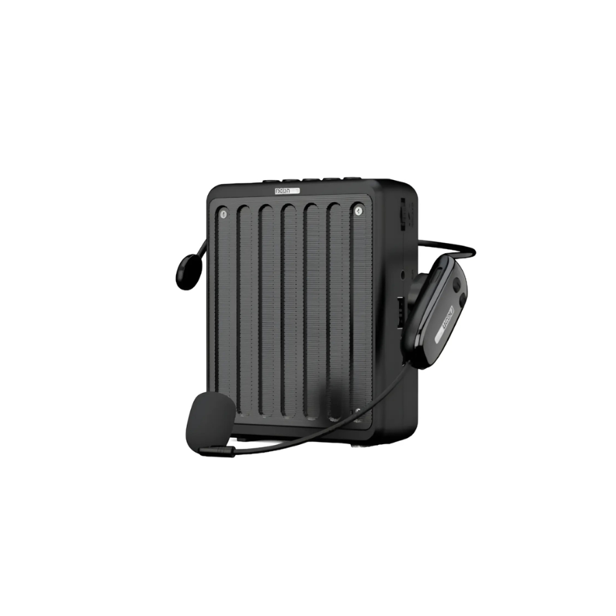 Diseño sin título (3) Moon Mt200w Micrófono Vincha 2.5g Inalámbrico Con Parlante - Imagen 1