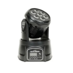 Cabezal Movil Led Alfie Wash 7 Leds De 8 Watts Rgbw Tecshow - Imagen 2