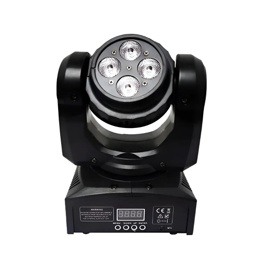 Diseño sin título Minicabezal Doble Cara Beam + Wash Verti Power Gbr Luces Dj - Imagen 1