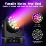Cabezal Movil Lm1940 Led 19x40w. Rgbw 4 En 1 Big Dipper Dmx