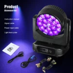 Cabezal Movil Lm1940 Led 19x40w. Rgbw 4 En 1 Big Dipper Dmx - Imagen 5
