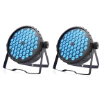 Kit De 2 Tachos Par 54 Led x 1,5w. Proton Big Dipper Lpc008n Luces Dj