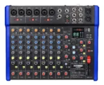 Mixer Moon Mx8 Pro Consola Sonido 8 Ch 99 Efectos Bt Mp3 Usb - Imagen 2