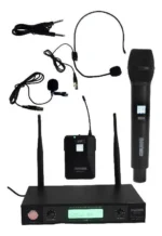 Moon Honey512 Microfono Inalambrico Doble Mic Vincha/solapa - Imagen 5