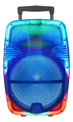 Bafle Inalámbrico Con Batería Senon Sb112ul Luces Led Rgb - Imagen 4