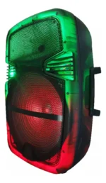 Bafle Inalámbrico Con Batería Senon Sb112ul Luces Led Rgb - Imagen 2