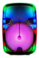 Bafle Inalámbrico Con Batería Senon Sb112ul Luces Led Rgb
