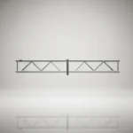 Estructura Iluminación Doble Jk4 K920 2 Brazos Acero 2m Para Trípode - Imagen 3