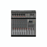 Mixer Moon Mc606 6 Canales Usb Bluetooth Con Fuente Set Dj